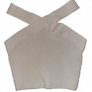 Babaton (Aritzia) | Cropped Crossover Halter top